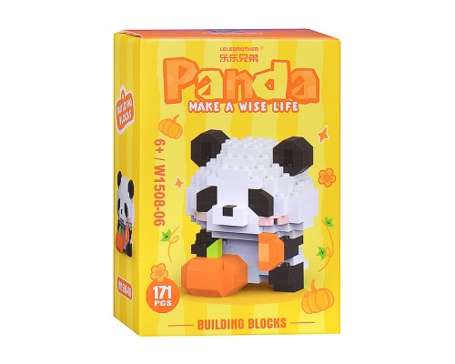 Конструктор "Панда" (171 дет.) в коробке