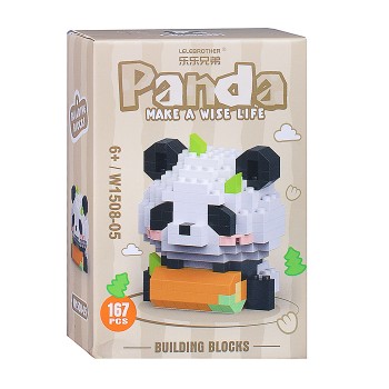 Конструктор "Панда" (167 дет.) в коробке