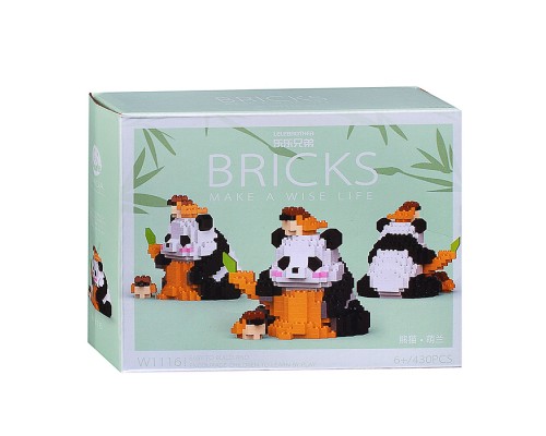 Конструктор "Панда" (430 дет.) в коробке