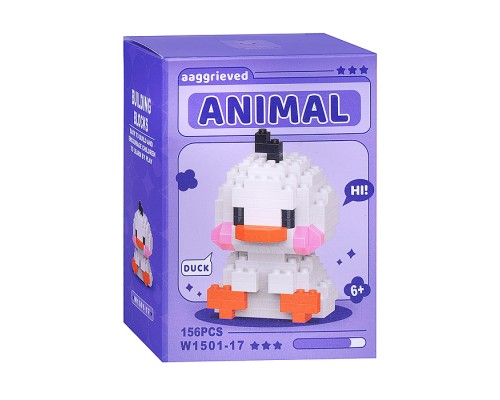 Конструктор "Утка" (156 дет.) в коробке