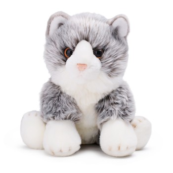 Котик серый Мейнкун, 25 см