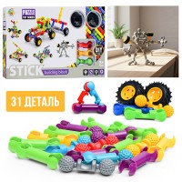 Конструктор "Робот" (31 дет.) в коробке