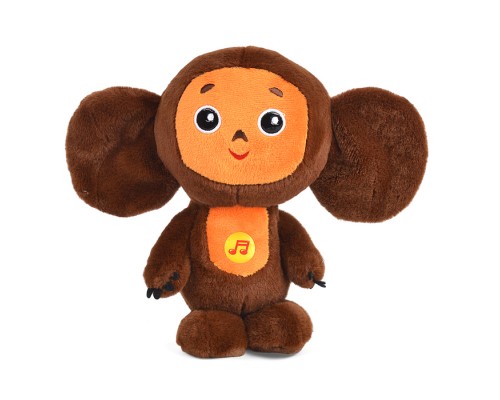 Чебурашка "Союзмультфильм" 20см., муз. чип, в пакете