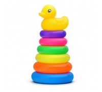 Пирамидка "Утёнок" (6 колечек) в сетке