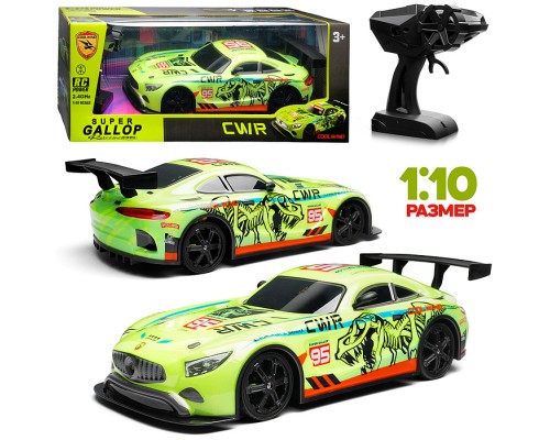 Машина "Покоритель трассы" на р/у, 27 MHz, в коробке