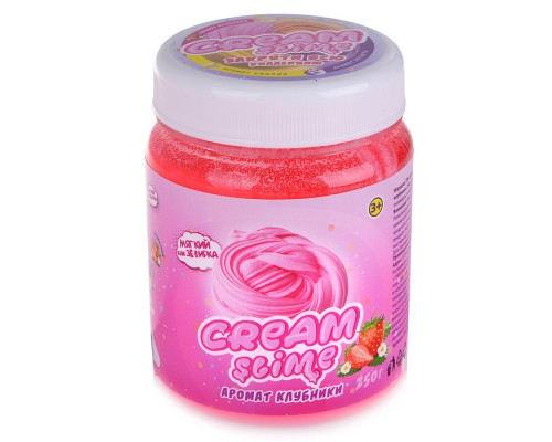 Игрушка Cream-Slime с ароматом клубники, 250 г