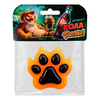 Игрушка-антистресс "Сквиши" Лапка Тигр