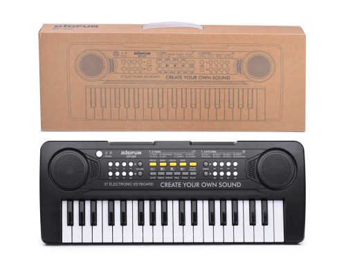Синтезатор "Стиль музыки" 37 клавиш, с USB, в коробке