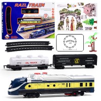 Железная дорога "Таежный путь"(на батарейках) в коробке