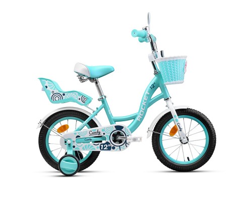 Велосипед 12" Rocket Candy, цвет мятный
