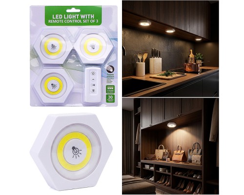 Ночник "Круглый свет" на листе