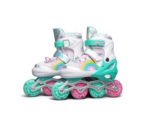 Ролики детские, размер M (цвет зеленый)