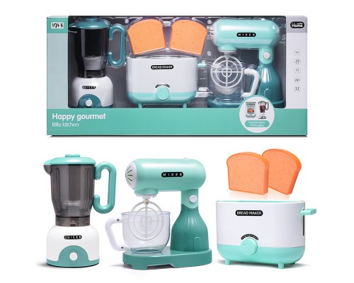 Набор бытовой техники " Миксер, тостер, блендер" в коробке