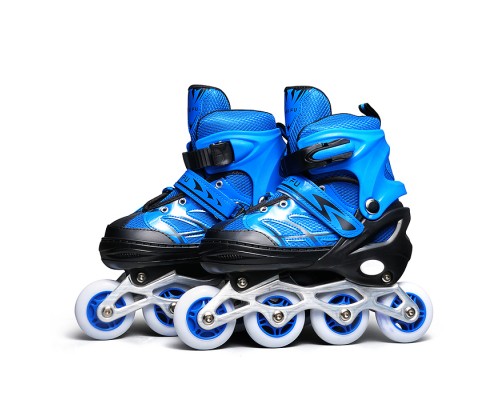 Ролики детские, размер M (цвет синий)
