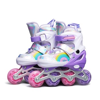 Ролики детские, размер S (цвет фиолетовый)