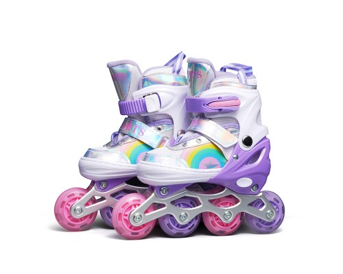 Ролики детские, размер S (цвет фиолетовый)