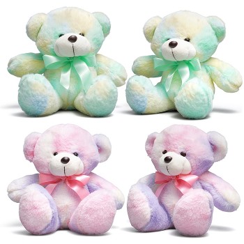 Мягкая игрушка "Медведь с бантиком" 19 см