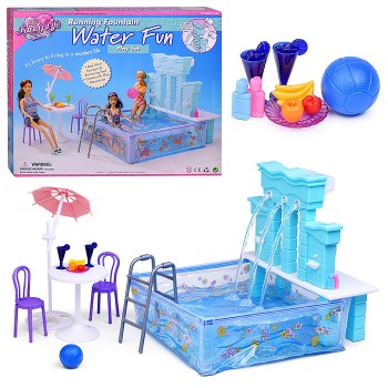 Набор мебели для кукол 2878 "Отпуск" в коробке