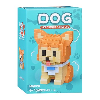 Конструктор "Рыжий пёс" (166 дет.) в коробке