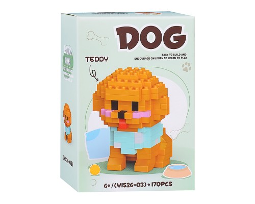 Конструктор "Собака" (170 дет.) в коробке