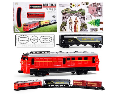 Железная дорога "Стриж" (свет, звук) в коробке