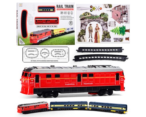 Железная дорога "Время дорог" (свет, звук)  в коробке