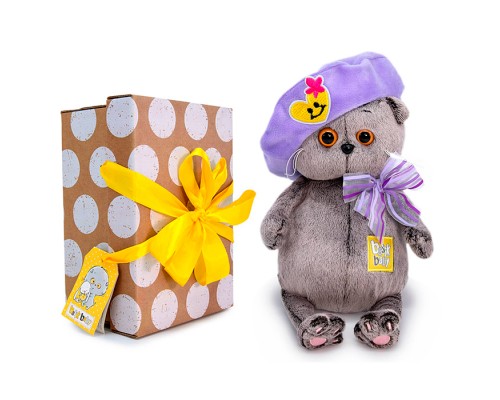 Кот Басик BABY в берете