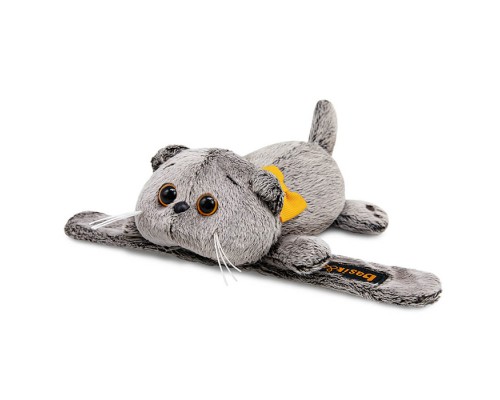 Кот Басик с бантиком на браслете