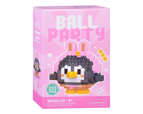 Конструктор "Пингвин" (233 дет.) в коробке