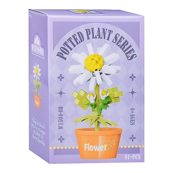 Конструктор "Ромашка" (91 дет.) в коробке