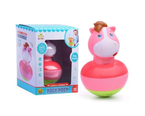 Неваляшка "Лошадка" в коробке