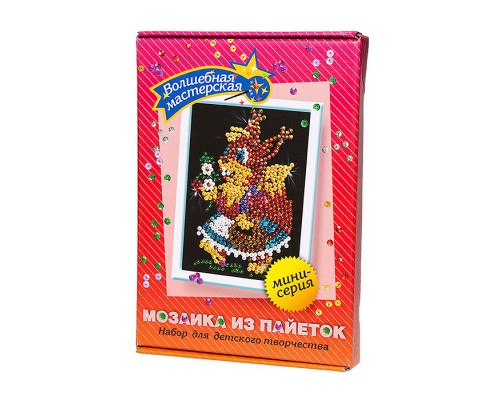 Мозаика из пайеток "Белочка"