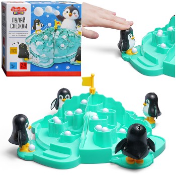 Игра настольная "Пуляй снежки" серия Baby Toys Games