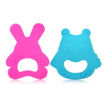 Прорезыватели "Сова+Зайка"