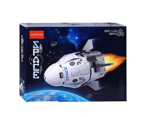 Конструктор "Ракета" (88 дет.) в коробке