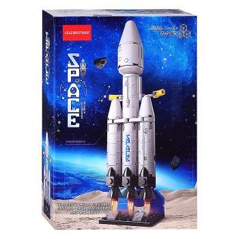 Конструктор "Ракета" (69 дет.) в коробке