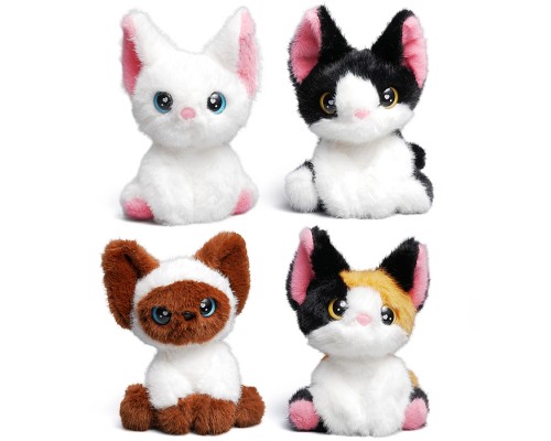 Мягкая игрушка "Кошка Ириска" 18 см