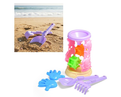 Набор для игры в песке "Заколдованный пляж" в сетке