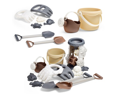 Набор для игры в песке "Морские обитатели" в сетке