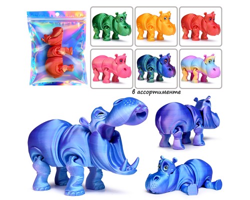 Игрушка-антистресс "Бегемот"