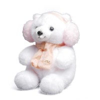 Мягкая игрушка "Медведь в наушниках" 22 см