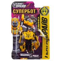 Робот трансформирующийся в машину, 12*22,5*5см., блистер