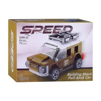 Конструктор "Машинка" (71 дет.) в коробке