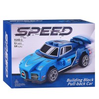 Конструктор "Супер машинка" (64 дет.) в коробке