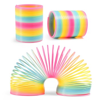 Игрушка-пружинка "Цветной бум"