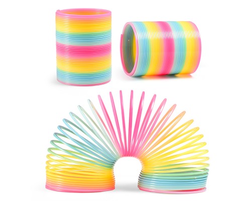 Игрушка-пружинка "Цветной бум"