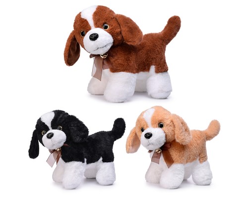 Мягкая игрушка "Собачка с пятнышком" 25 см