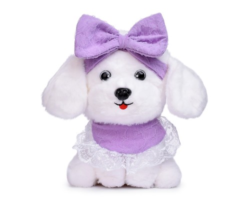 Мягкая игрушка "Собачка с бантиком" 22 см