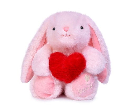 Мягкая игрушка "Заяц с сердечком" 22 см