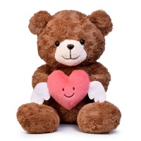 Мягкая игрушка "Медведь с крылатым сердцем" 50 см